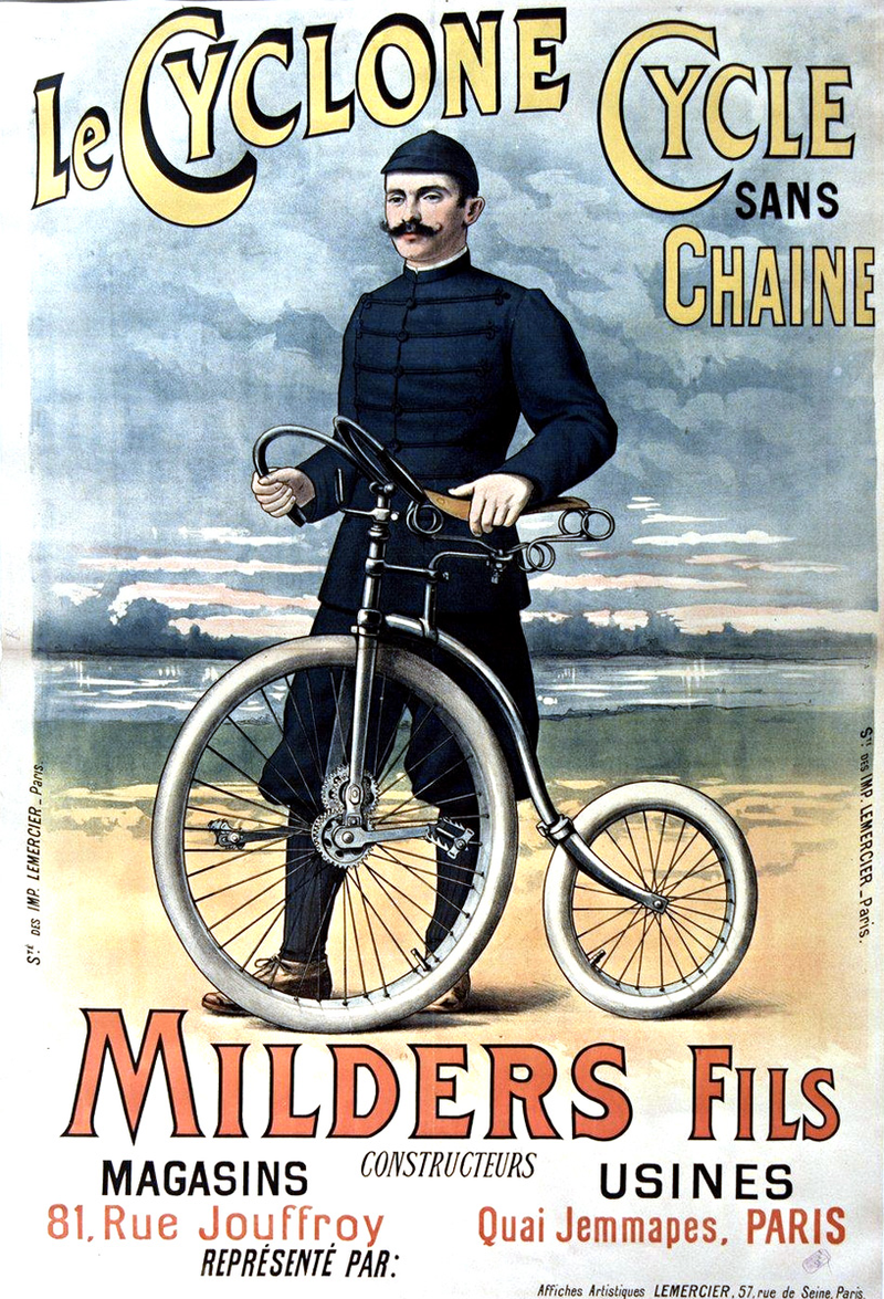 Illustration for article titled 29 Wonderful Bike Ads From the Golden Age Of Cycling